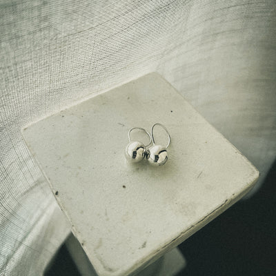 Palla Sterling Silver Drop Earrings