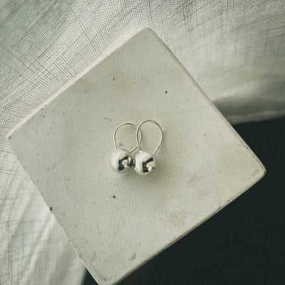 Palla Sterling Silver Drop Earrings