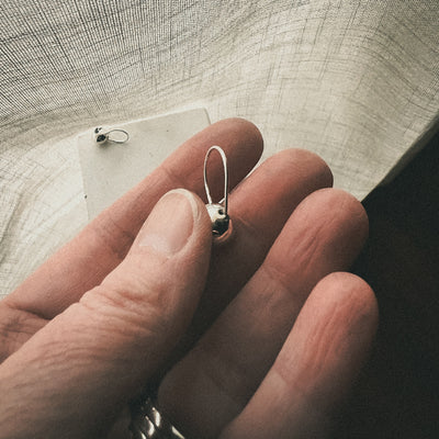 Palla Sterling Silver Drop Earrings