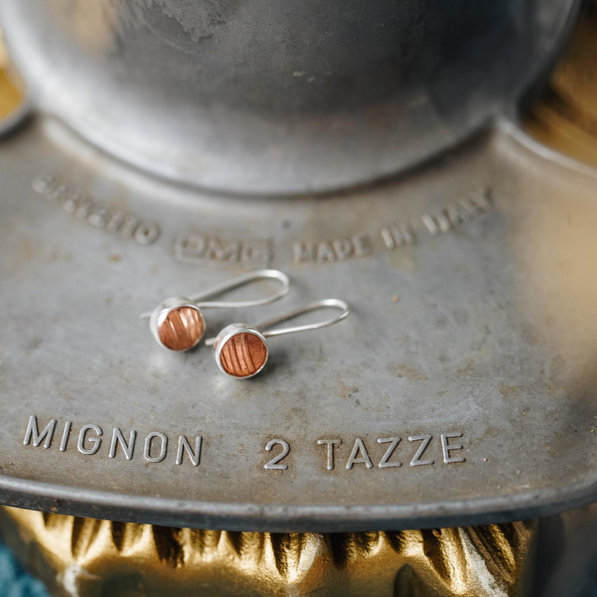 Mozzafiato Drop Earrings - Short Copper
