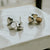 Comoda Stud Earrings - Silver